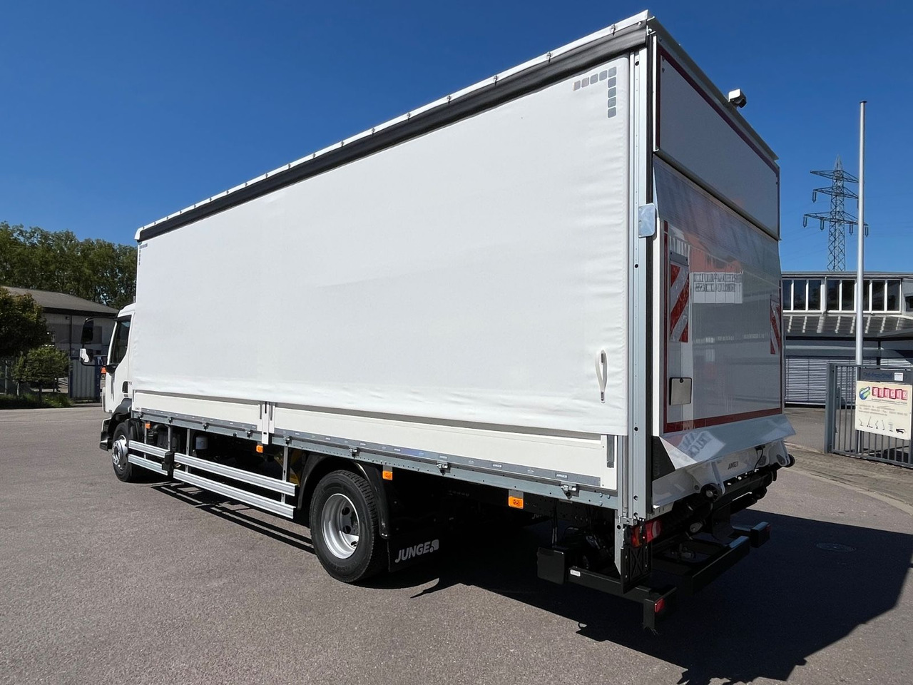 Тентованный грузовик Volvo FL 16.280 Junge Schiebeplane: фото 8