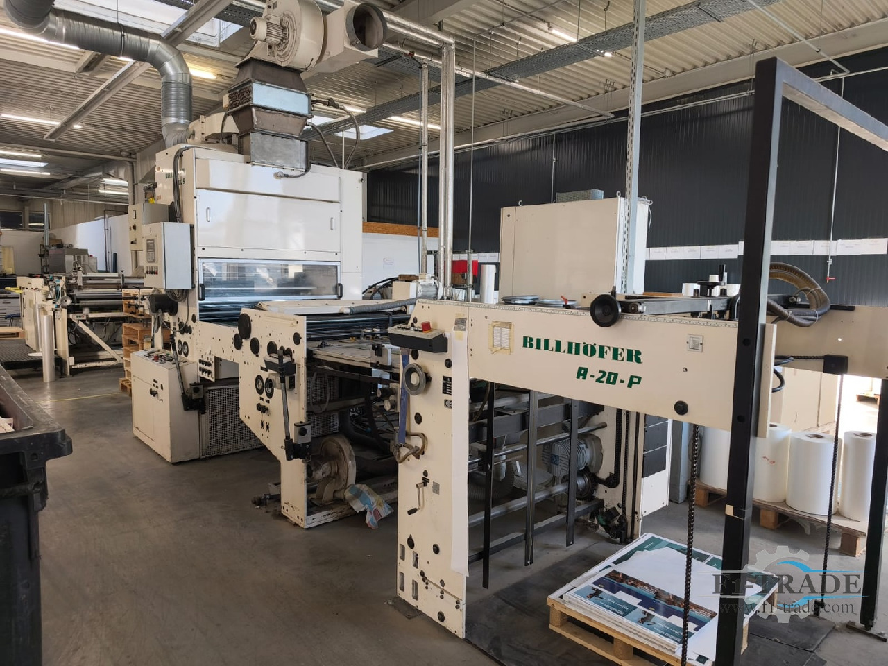 Billhöfer FK 102 S - Печатное оборудование: фото 2 Billhöfer FK 102 S - Печатное оборудование: фото 2