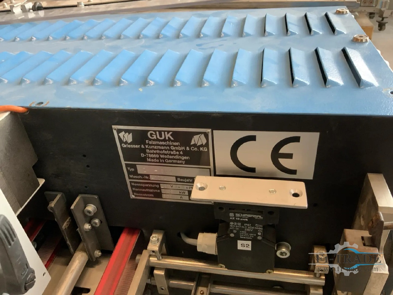 Фальцовщик GUK ZG 500: фото 6 Фальцовщик GUK ZG 500: фото 6