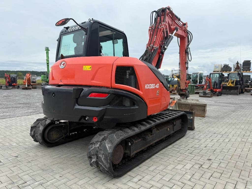 Kubota KX 080-4  - Мини-экскаватор: фото 5 Kubota KX 080-4  - Мини-экскаватор: фото 5