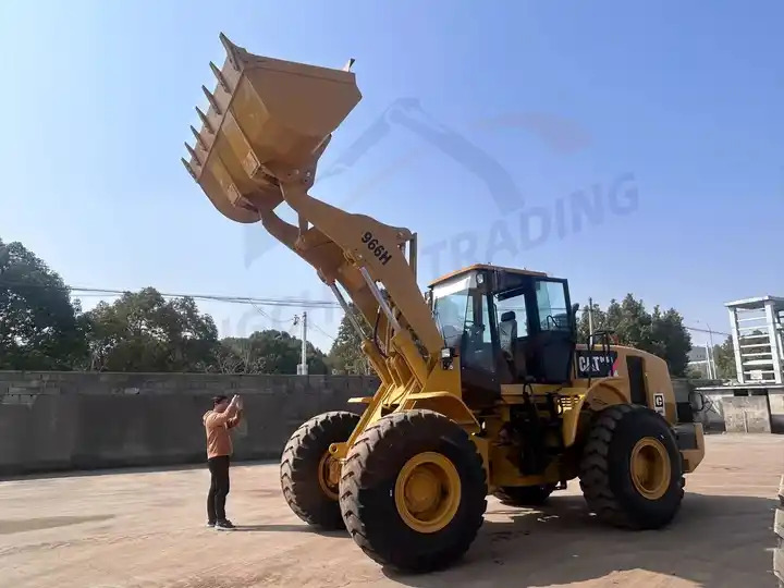 Колёсный погрузчик Used Japanese Cat966H Used Wheel Loaders Cheap Price Wheel Loader 966H second-hand construction machinery: фото 6