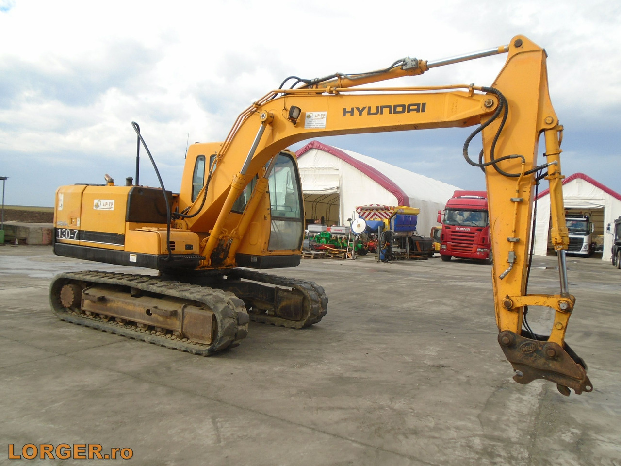 Hyundai Robex 110-7 - Гусеничный экскаватор: фото 4 Hyundai Robex 110-7 - Гусеничный экскаватор: фото 4