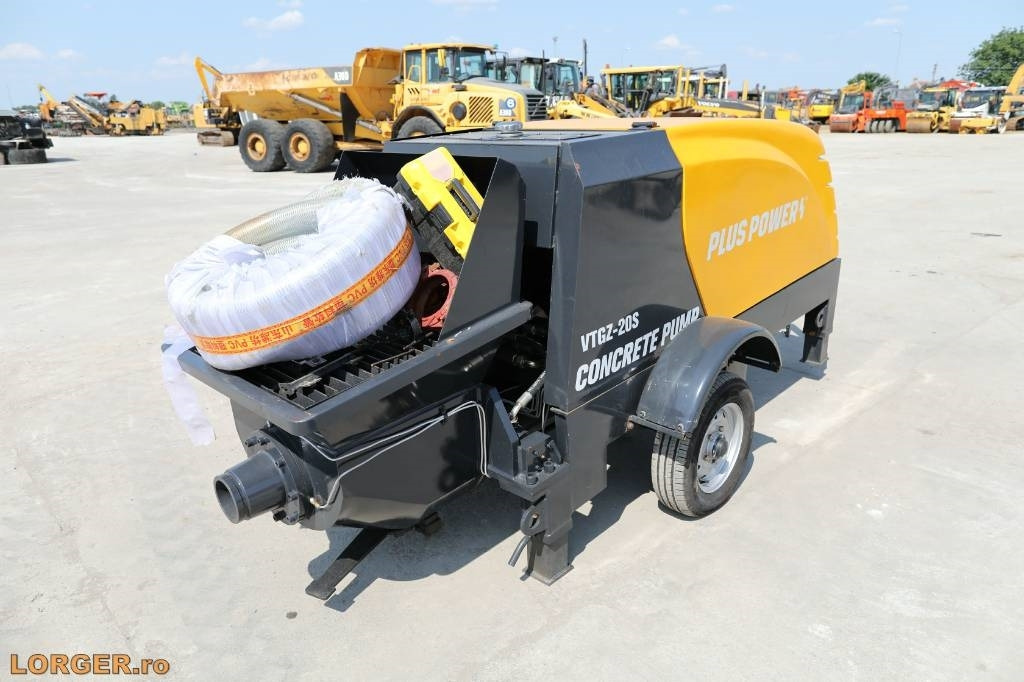 Plus Power VTGZ - 20S - Бетононасос стационарный: фото 3 Plus Power VTGZ - 20S - Бетононасос стационарный: фото 3