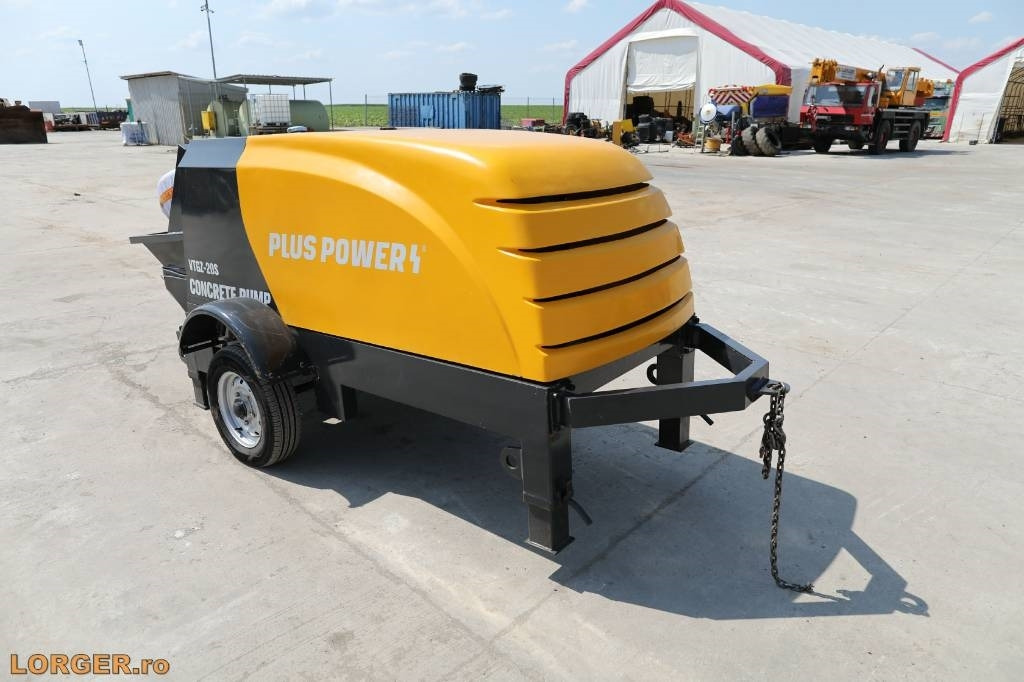 Plus Power VTGZ - 20S - Бетононасос стационарный: фото 4 Plus Power VTGZ - 20S - Бетононасос стационарный: фото 4