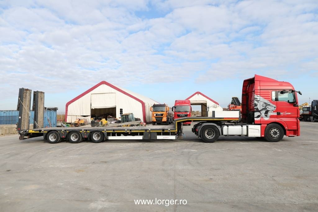 Тягач MAN TGX 18.500 4x2 + Trailer Kässbohrer LB3E Lowbed: фото 6 Тягач MAN TGX 18.500 4x2 + Trailer Kässbohrer LB3E Lowbed: фото 6