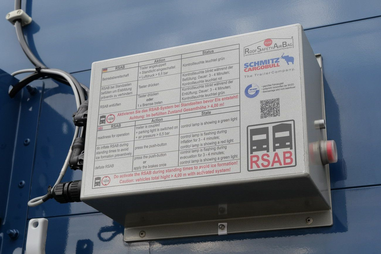 Тентованный полуприцеп Schmitz Cargobull SCS 24 /12642 XL / RUNGENTASCHEN / 2 x LIFT/ROOF: фото 9