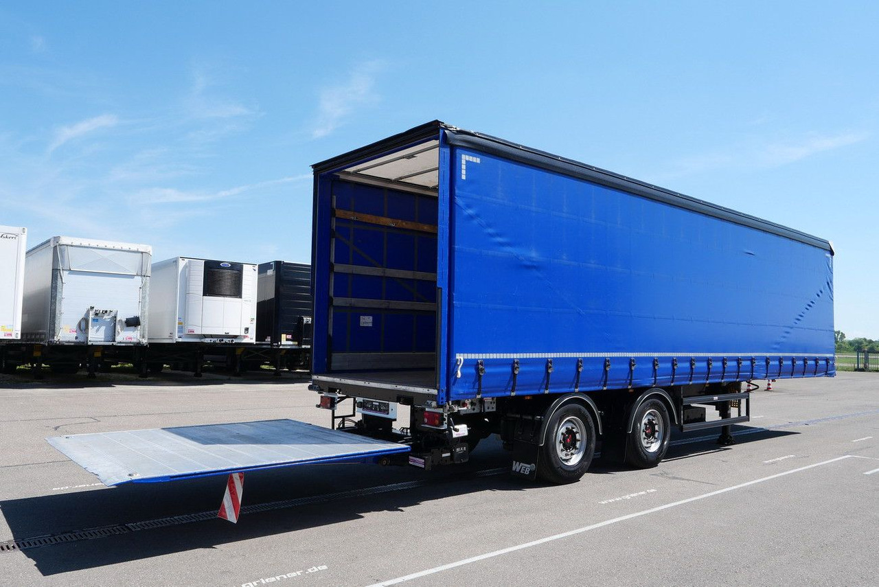Тентованный полуприцеп Web-Trailer LPRS 18 / CITY TRIDEC /GARDINE/LBW 2500 kg/SAF: фото 21
