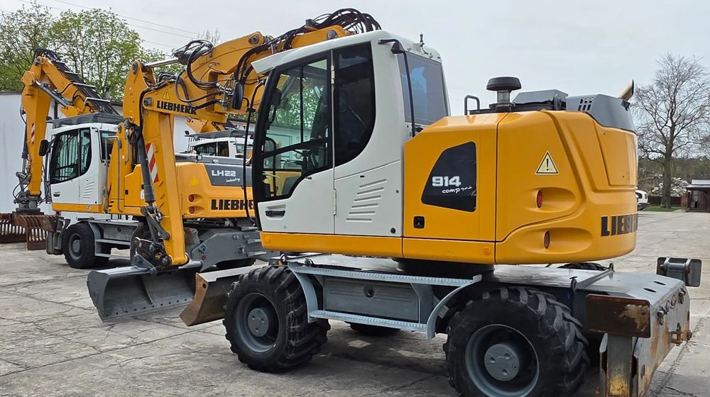 Liebherr A 914 COMPACT - Колёсный экскаватор: фото 4 Liebherr A 914 COMPACT - Колёсный экскаватор: фото 4