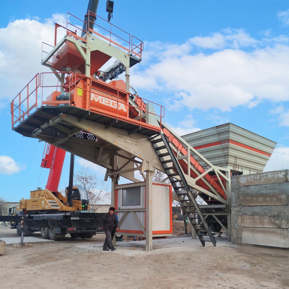 Mobile Concrete Batching Plant - Бетонный завод: фото 1 Mobile Concrete Batching Plant - Бетонный завод: фото 1