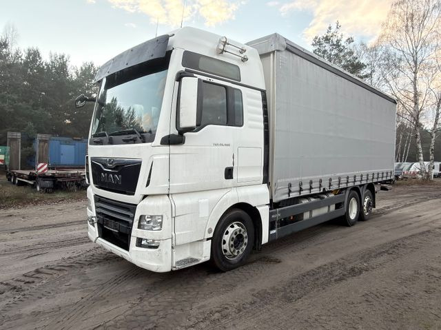 MAN TGX 26.460 FG 6x2 Motorschaden - Тентованный грузовик: фото 2 MAN TGX 26.460 FG 6x2 Motorschaden - Тентованный грузовик: фото 2