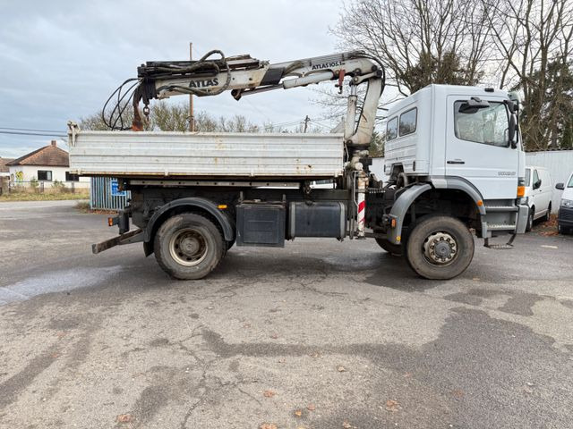 Mercedes-Benz Atego 1828 4x4 Kipper-Kran Atlas - Самосвал, Автоманипулятор: фото 5 Mercedes-Benz Atego 1828 4x4 Kipper-Kran Atlas - Самосвал, Автоманипулятор: фото 5
