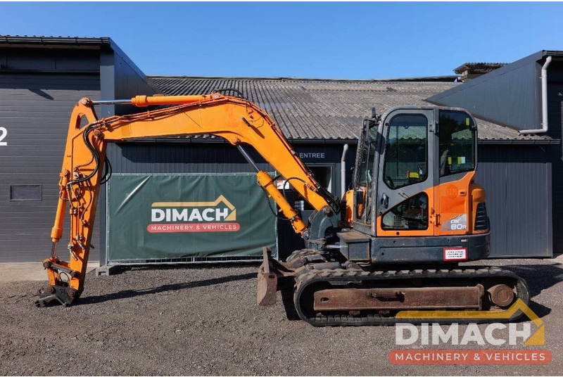 Doosan DX 80 R mono airco CW10 hydraulic qh - Мини-экскаватор: фото 1 Doosan DX 80 R mono airco CW10 hydraulic qh - Мини-экскаватор: фото 1