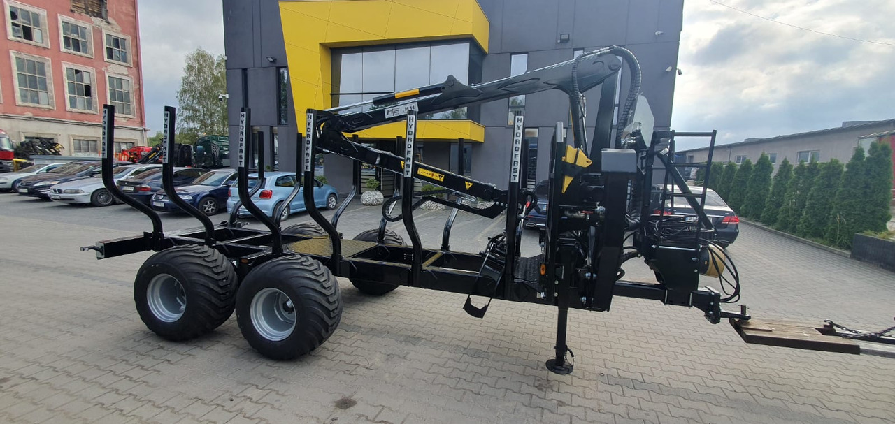 HYDROFAST Przyczepa leśna / Timber trailer /  Holzanhänger /  Remorque à bois  / Remolque para madera - Лесной прицеп: фото 1 HYDROFAST Przyczepa leśna / Timber trailer /  Holzanhänger /  Remorque à bois  / Remolque para madera - Лесной прицеп: фото 1