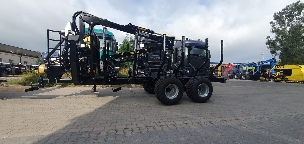 HYDROFAST Przyczepa leśna / Timber trailer /  Holzanhänger /  Remorque à bois  / Remolque para madera - Лесной прицеп: фото 2 HYDROFAST Przyczepa leśna / Timber trailer /  Holzanhänger /  Remorque à bois  / Remolque para madera - Лесной прицеп: фото 2
