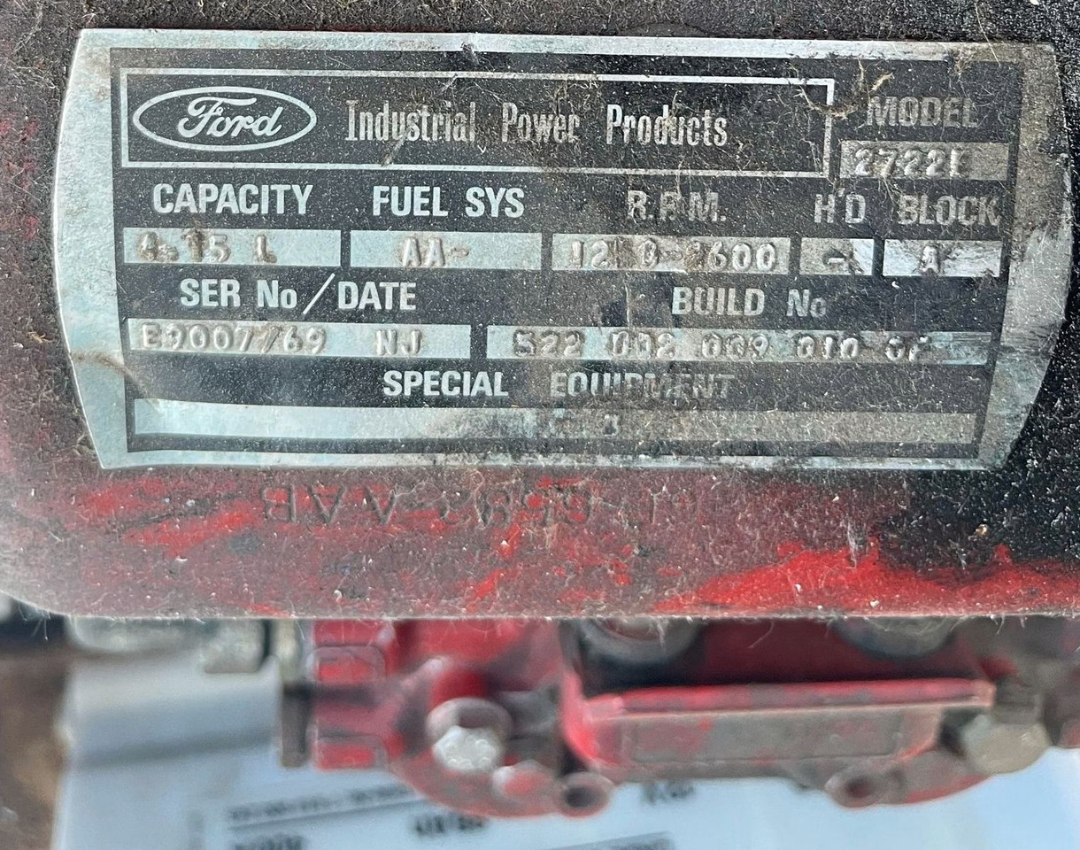 FORD MOTOR - Внедорожный погрузчик: фото 4 FORD MOTOR - Внедорожный погрузчик: фото 4