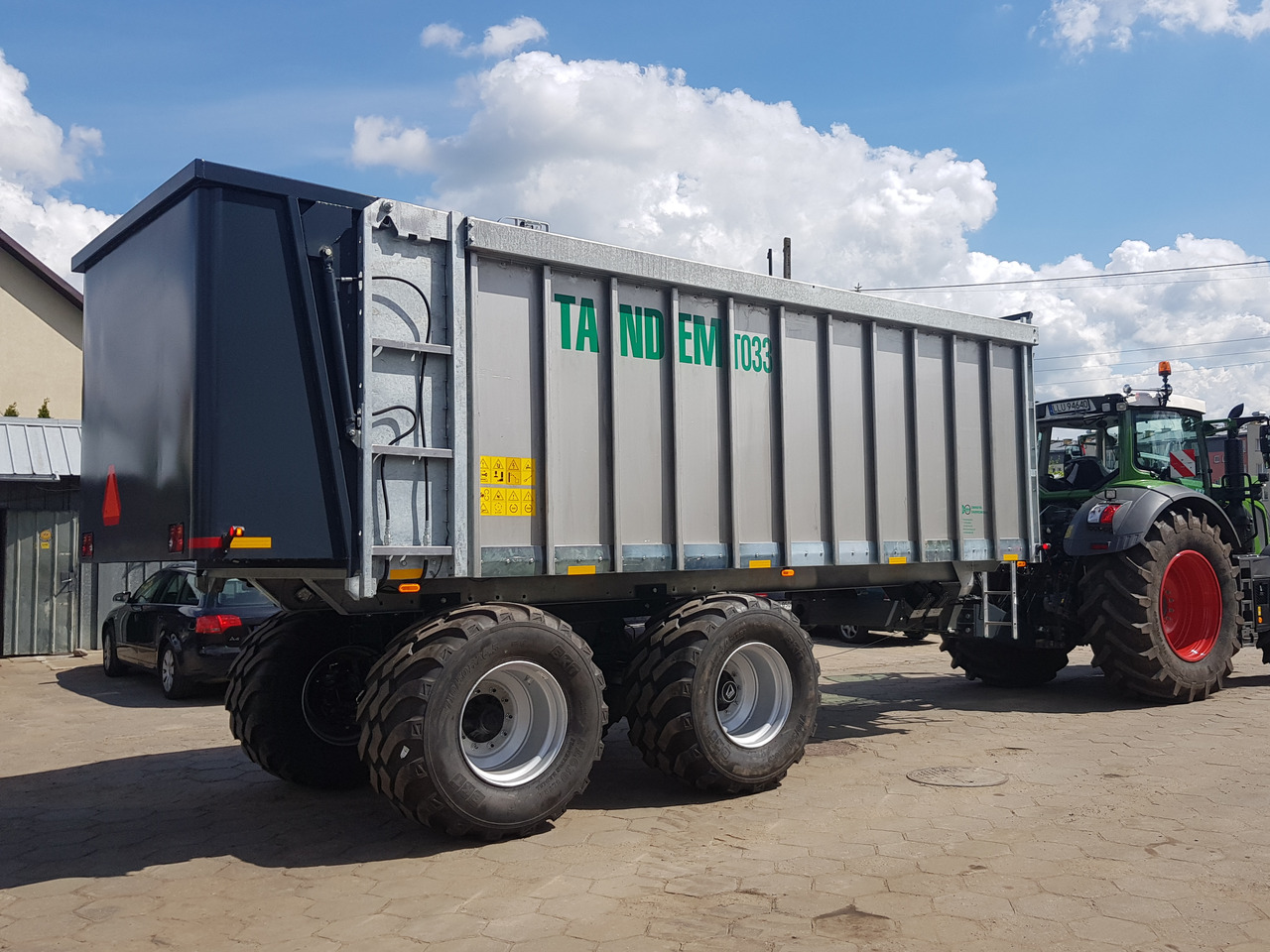 Новый Навозоразбрасыватель Auto-Agro Miststreuer / Manure spreader / Epandeur à fumier / Rimorchio spandiconcime / Abonadora / Разбрасыватель органических удобрений / Rozrzutnik obornika Tandem N268: фото 21