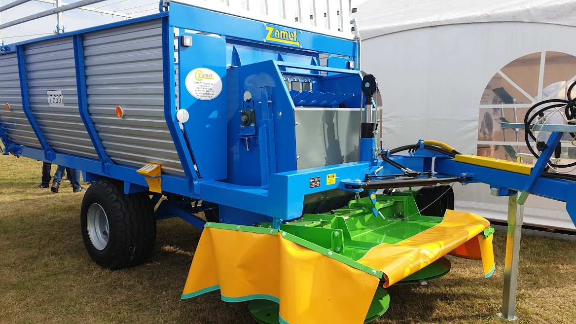 Новый Самозагружающийся прицеп ZAMET Mähladewagen / Green forage mower / Remorque autochargeuse / Remolque autocargable / Самозагружающийся прицеп с косилкой / Przyczepa samozaładowcza z kosiarką bębnową T635/3: фото 14