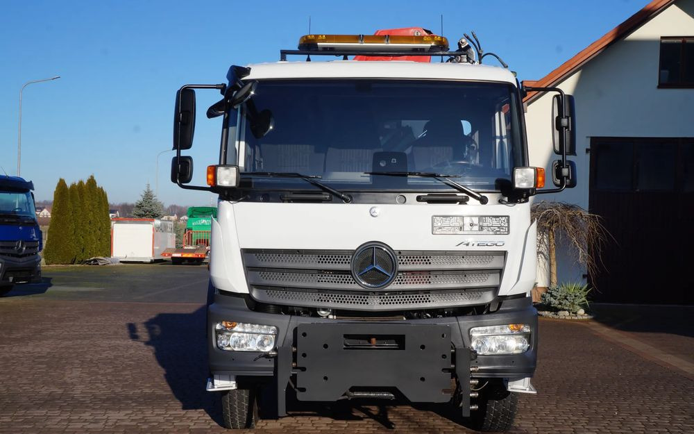 Mercedes-Benz ATEGO 1530 EURO 6 4X4 HAKOWIEC DŹWIG HDS CZOŁOWNICA KOMUNALNY - Крюковой мультилифт, Автоманипулятор: фото 4 Mercedes-Benz ATEGO 1530 EURO 6 4X4 HAKOWIEC DŹWIG HDS CZOŁOWNICA KOMUNALNY - Крюковой мультилифт, Автоманипулятор: фото 4