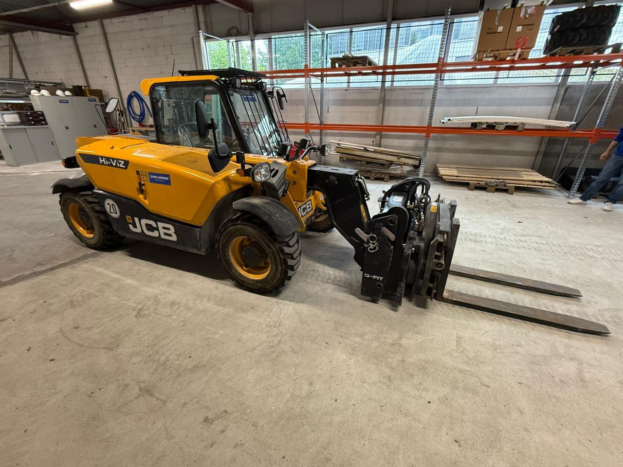JCB 525-60T5 Hi-Viz - Телескопический фронтальный погрузчик: фото 2 JCB 525-60T5 Hi-Viz - Телескопический фронтальный погрузчик: фото 2