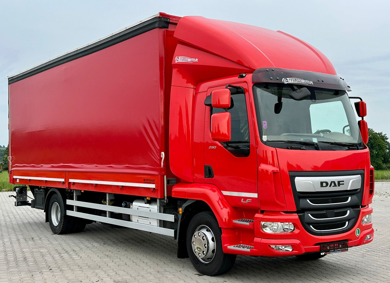 DAF LF 290 / BURTO - FIRANKA / 18 PALET / WINDA / 16 T DMC / SYPIALKA / 2020 ROK / SPROWADZONY - Тентованный грузовик: фото 1 DAF LF 290 / BURTO - FIRANKA / 18 PALET / WINDA / 16 T DMC / SYPIALKA / 2020 ROK / SPROWADZONY - Тентованный грузовик: фото 1
