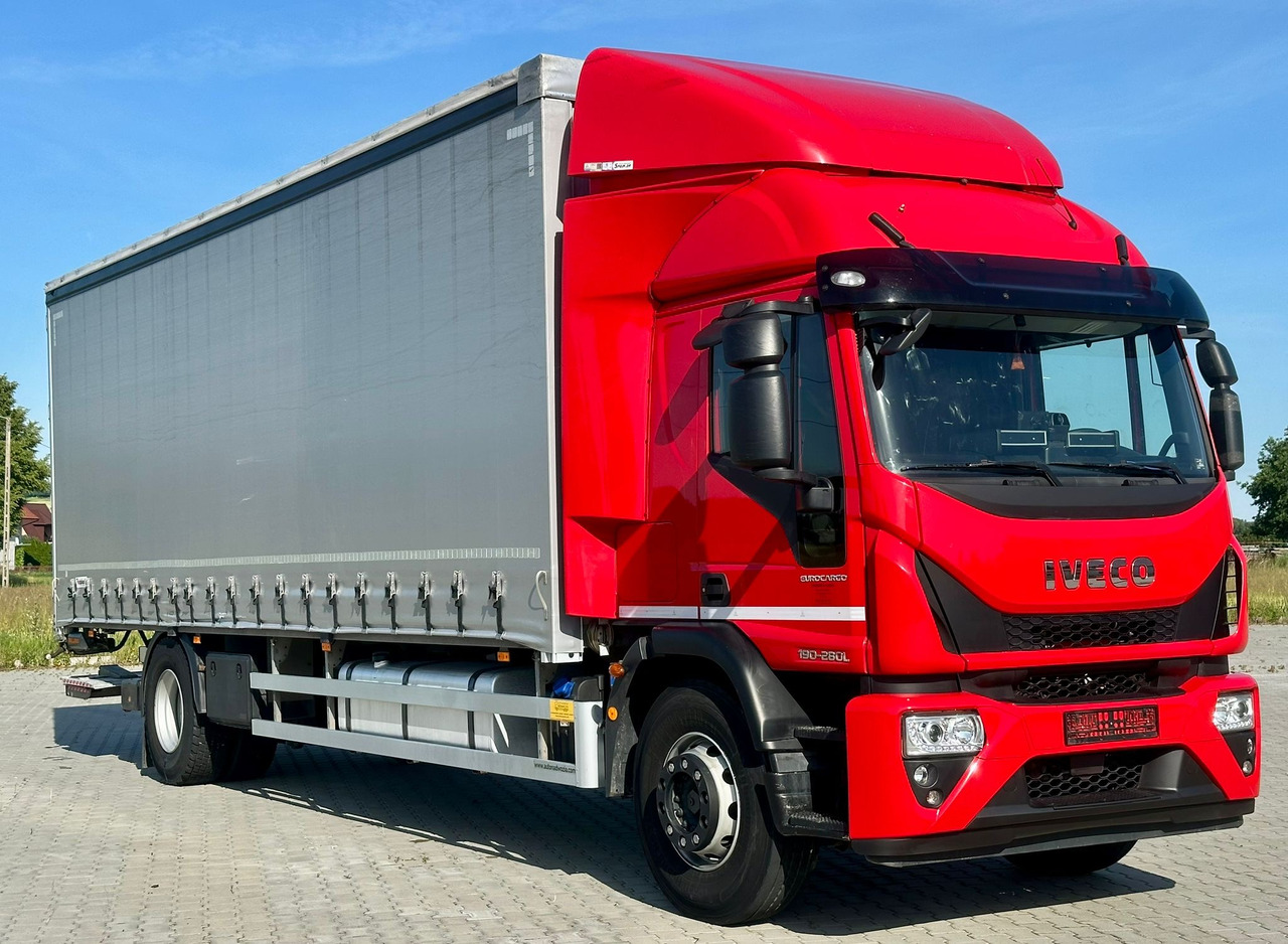 IVECO EUROCARGO 180-280 / FIRANKA / WINDA / 20 PALET / 80 TYŚ KM / 2023 ROK / 9 223 KG ŁADOWNOŚ - Тентованный грузовик: фото 1 IVECO EUROCARGO 180-280 / FIRANKA / WINDA / 20 PALET / 80 TYŚ KM / 2023 ROK / 9 223 KG ŁADOWNOŚ - Тентованный грузовик: фото 1