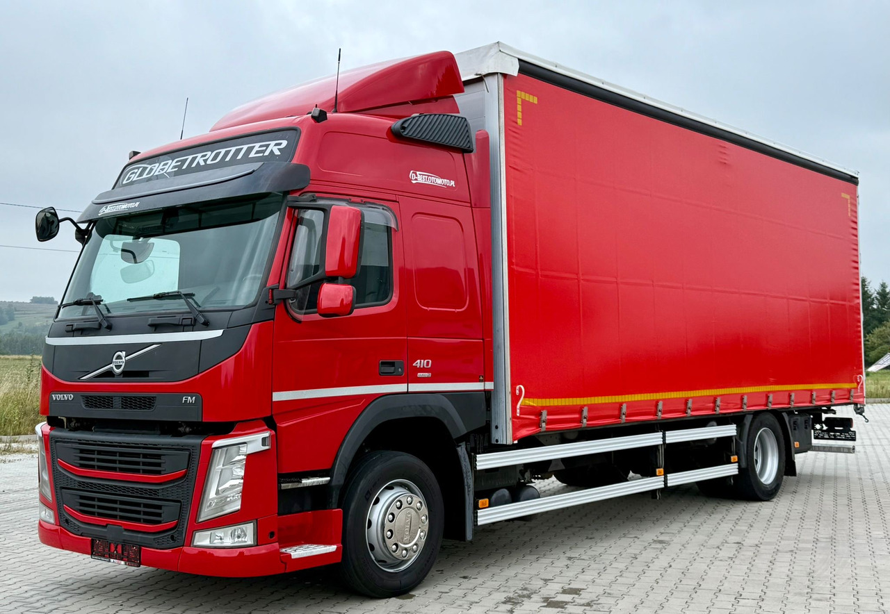 VOLVO FM 410 / FIRANKA / 18 EUROPALET / AUTOMAT / SYPIALKA / SPROWADZONE / 2017 ROK - Тентованный грузовик: фото 2 VOLVO FM 410 / FIRANKA / 18 EUROPALET / AUTOMAT / SYPIALKA / SPROWADZONE / 2017 ROK - Тентованный грузовик: фото 2