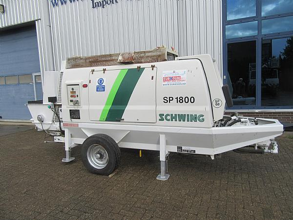 2014 SCHWING BP 1800 D -129 KW static pump - Бетононасос стационарный: фото 2 2014 SCHWING BP 1800 D -129 KW static pump - Бетононасос стационарный: фото 2