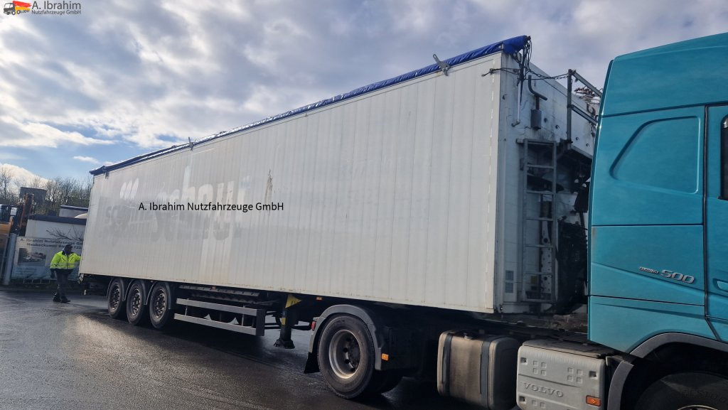 Schmitz SW 24 Schubboden, Liftachse,Ersatzradhalterung Kabelfernbedienung, Trichter - Полуприцеп с подвижным полом: фото 1 Schmitz SW 24 Schubboden, Liftachse,Ersatzradhalterung Kabelfernbedienung, Trichter - Полуприцеп с подвижным полом: фото 1