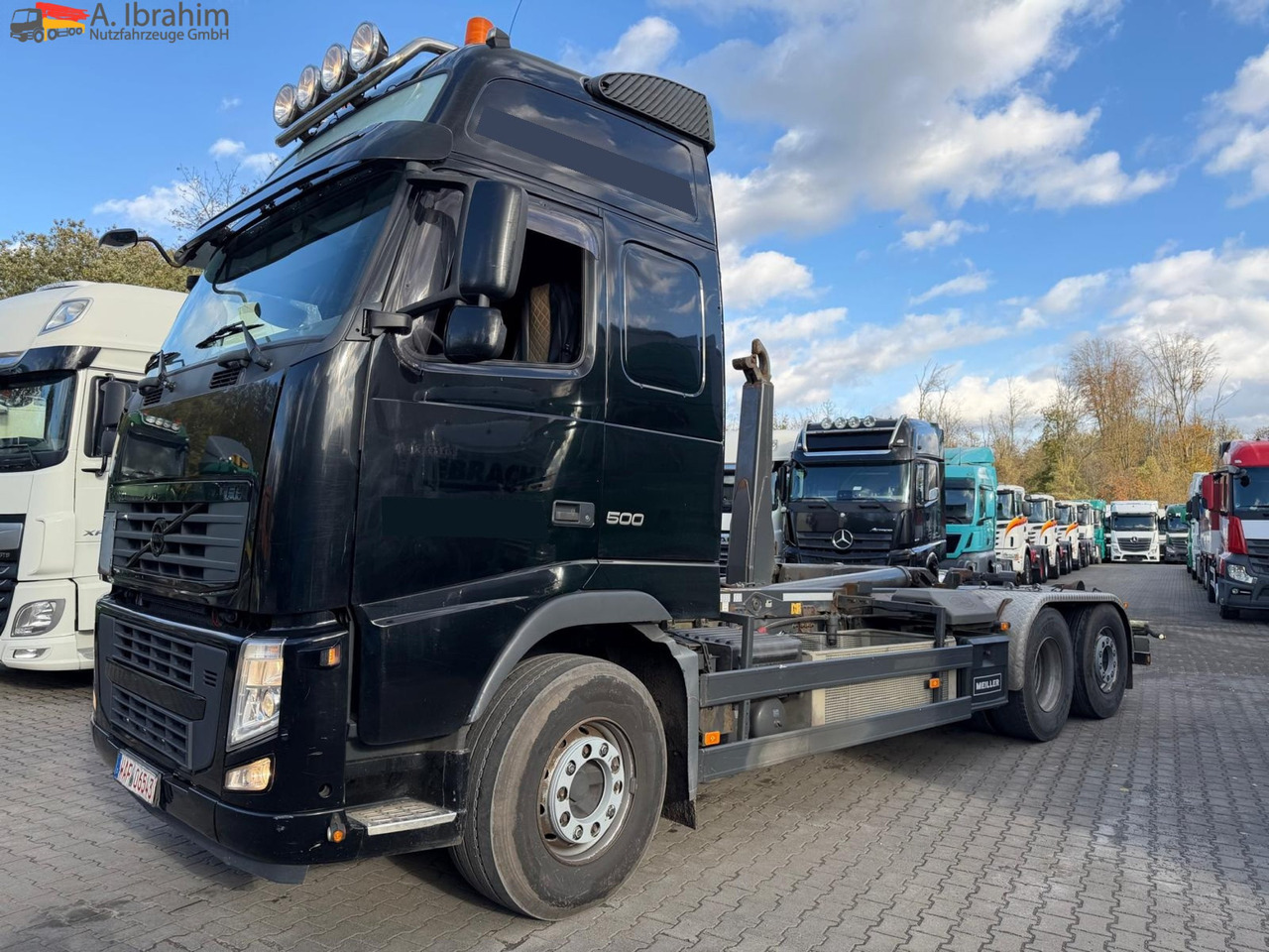 Volvo FH500 Meiller RK 20.70 | Lift-Lenkachse | 6x2 | Globetrotter - Крюковой мультилифт: фото 1 Volvo FH500 Meiller RK 20.70 | Lift-Lenkachse | 6x2 | Globetrotter - Крюковой мультилифт: фото 1
