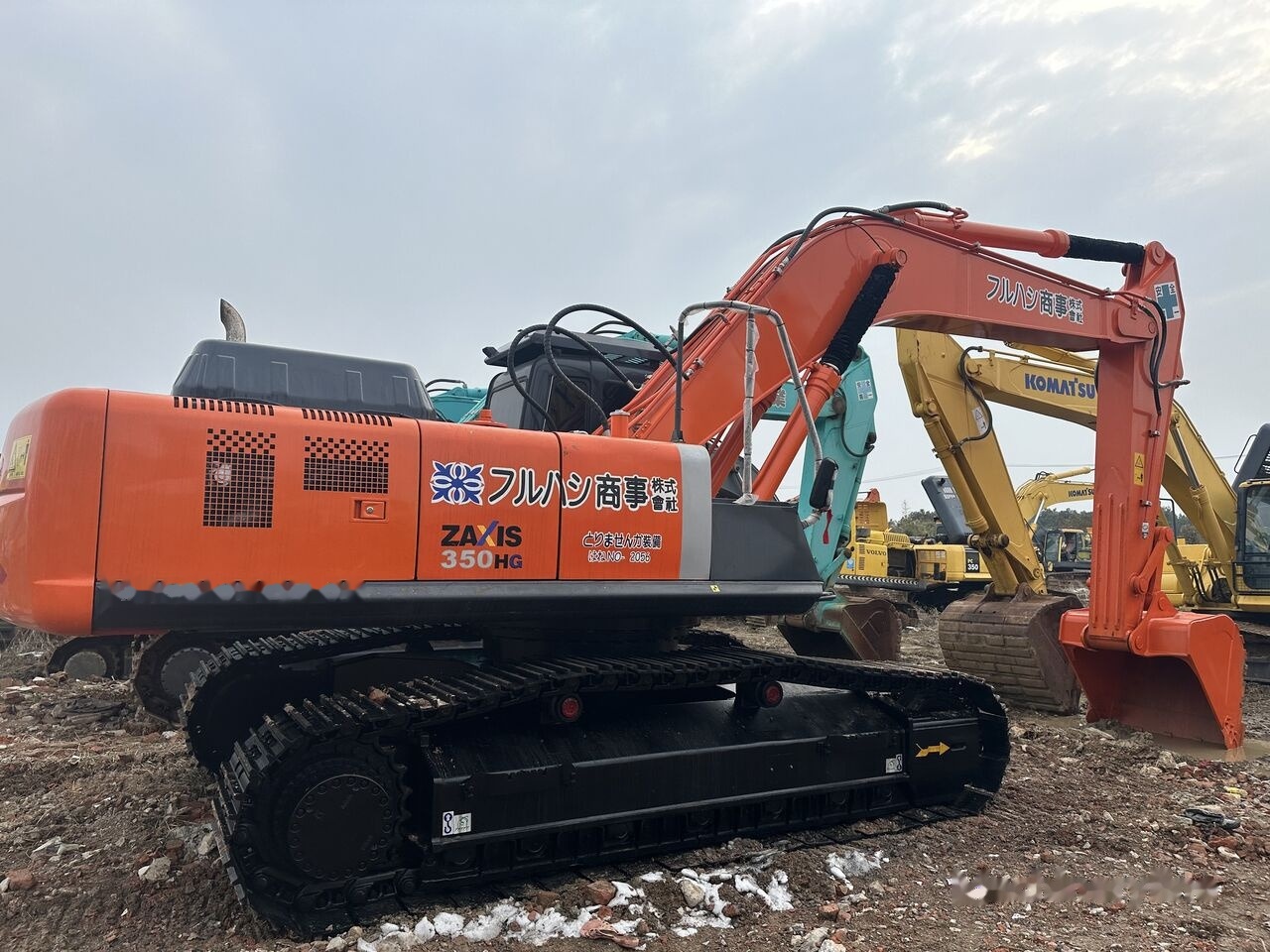 Hitachi ZX350HG - Гусеничный экскаватор: фото 5 Hitachi ZX350HG - Гусеничный экскаватор: фото 5