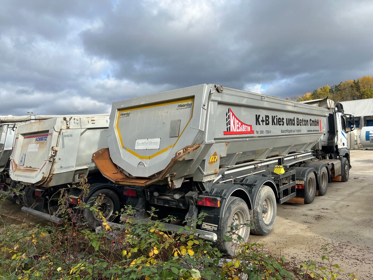 Meierling MSK 18 - Самосвальный полуприцеп: фото 2 Meierling MSK 18 - Самосвальный полуприцеп: фото 2