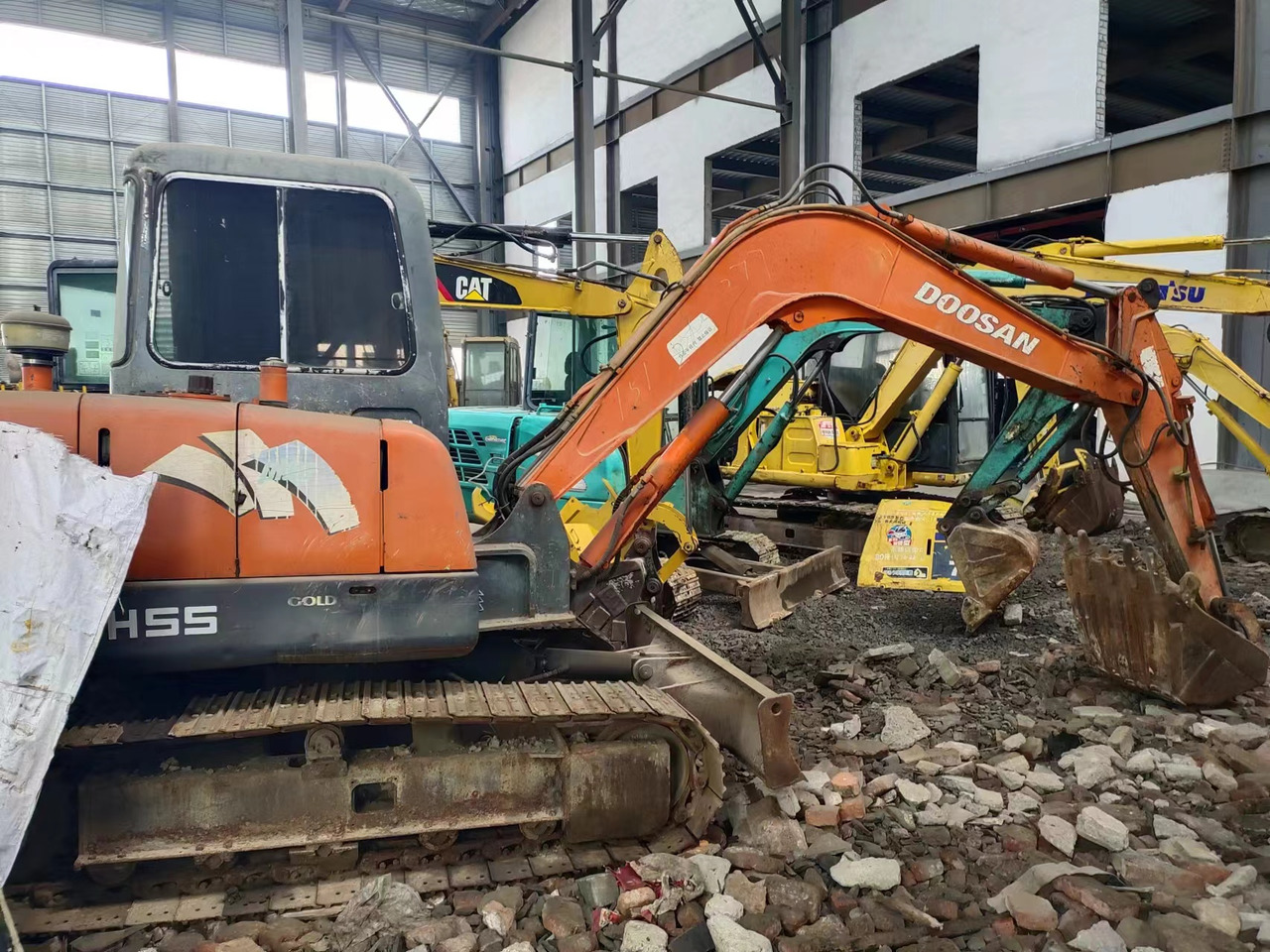 DOOSAN DH55 - Мини-экскаватор: фото 1 DOOSAN DH55 - Мини-экскаватор: фото 1