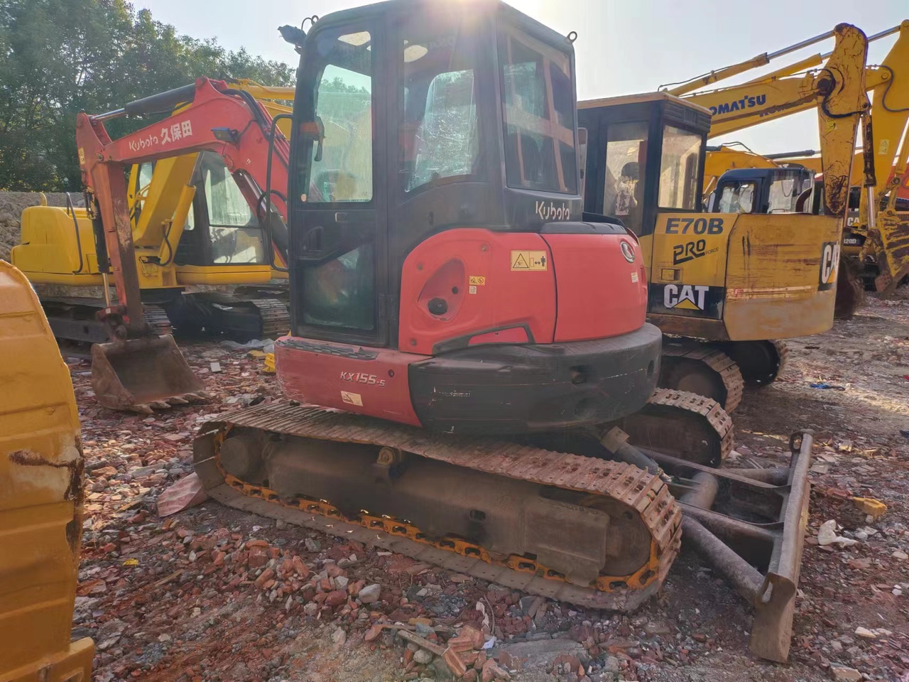 KUBOTA KX155-5 - Мини-экскаватор: фото 1 KUBOTA KX155-5 - Мини-экскаватор: фото 1