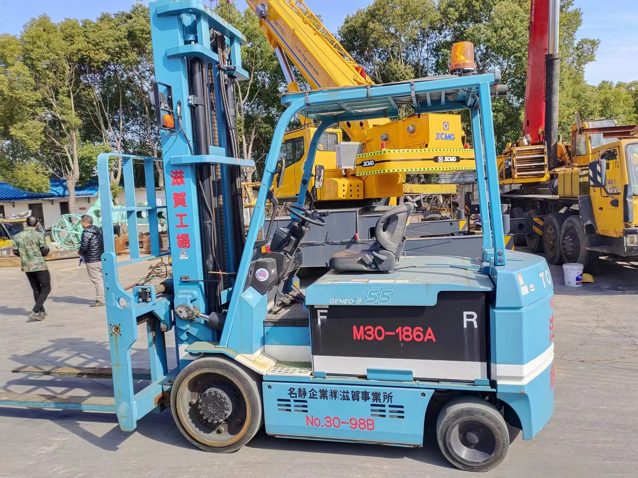 TOYOTA 7FBCU55 electric forklift from Japan original - Электропогрузчик: фото 1 TOYOTA 7FBCU55 electric forklift from Japan original - Электропогрузчик: фото 1