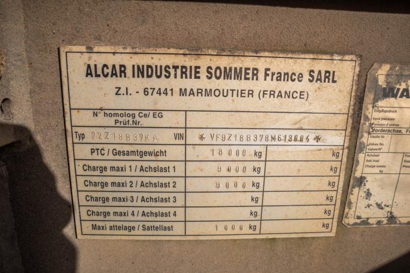 ALCAR PORTE CONTAINER AMOVIBLE - Прицеп-контейнеровоз/ Сменный кузов: фото 5 ALCAR PORTE CONTAINER AMOVIBLE - Прицеп-контейнеровоз/ Сменный кузов: фото 5
