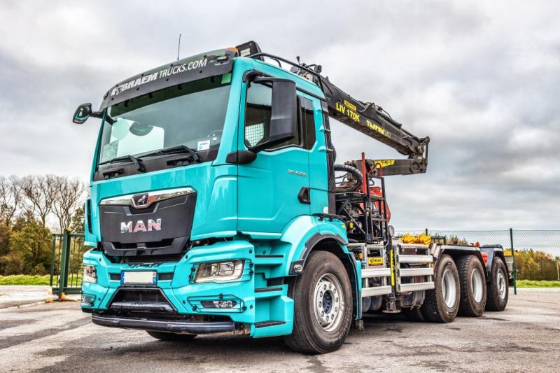 MAN TGS 35.520 BL-8x4-4 BL+TAJFUN L170 K - Крюковой мультилифт, Автоманипулятор: фото 3 MAN TGS 35.520 BL-8x4-4 BL+TAJFUN L170 K - Крюковой мультилифт, Автоманипулятор: фото 3