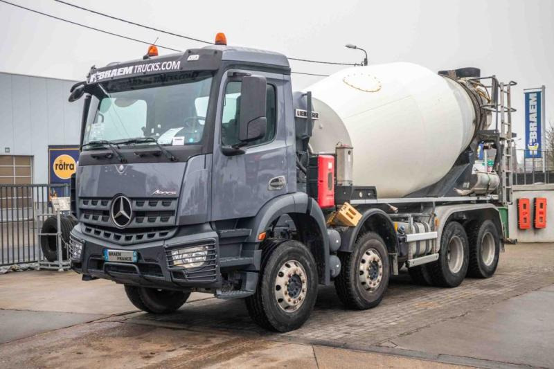 Mercedes AROCS 3236 BB+LIEBHERR 9M3 - Автобетоносмеситель: фото 1 Mercedes AROCS 3236 BB+LIEBHERR 9M3 - Автобетоносмеситель: фото 1