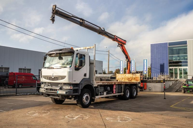 Renault KERAX 380DXI+E5+PK18TM/3EXT - Грузовик бортовой/ Платформа, Автоманипулятор: фото 1 Renault KERAX 380DXI+E5+PK18TM/3EXT - Грузовик бортовой/ Платформа, Автоманипулятор: фото 1