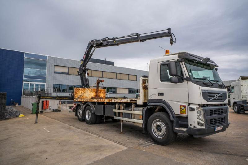 Volvo FM 410 DXI -6X2+HIAB 24 T/m/2x - Грузовик бортовой/ Платформа, Автоманипулятор: фото 2 Volvo FM 410 DXI -6X2+HIAB 24 T/m/2x - Грузовик бортовой/ Платформа, Автоманипулятор: фото 2