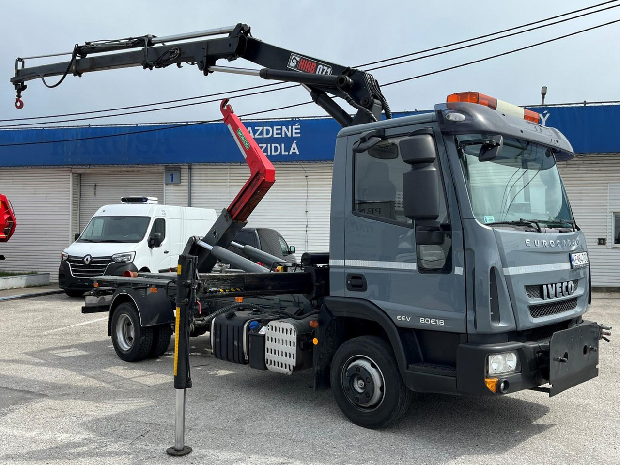 Iveco EuroCargo, 80E18, Hákový nosič kontajnerov в лизинг Iveco EuroCargo, 80E18, Hákový nosič kontajnerov: фото 12