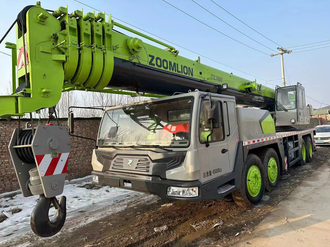 Zoomlion ZTC70 Used 70ton truck crane - Мобильный кран: фото 3 Zoomlion ZTC70 Used 70ton truck crane - Мобильный кран: фото 3
