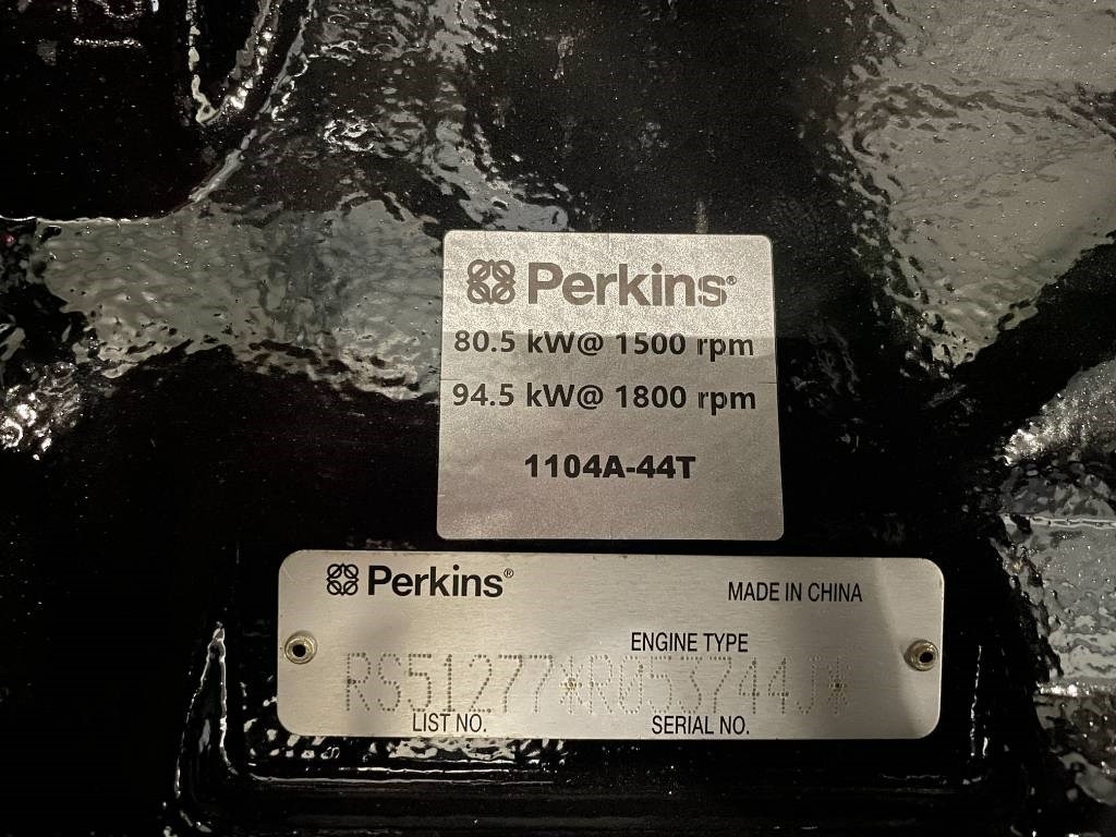 Новый Электрогенератор Perkins 1104A-44TG2 - 88 kVA Generator - DPX-19805: фото 13