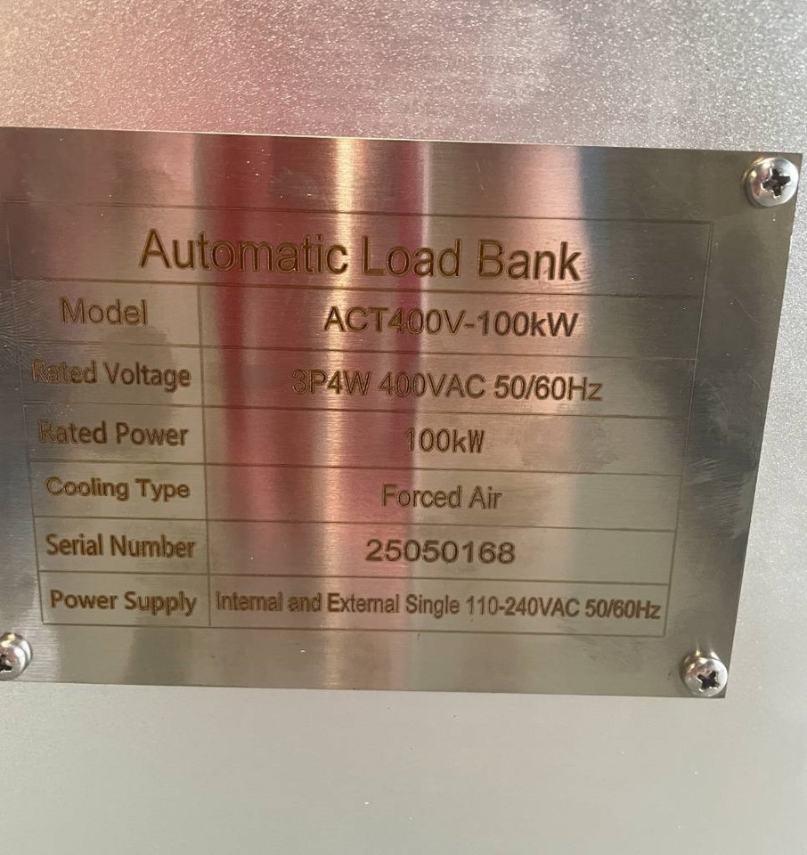 Новый Строительная техника DPX Power Loadbank 100 kW - DPX-30020: фото 6