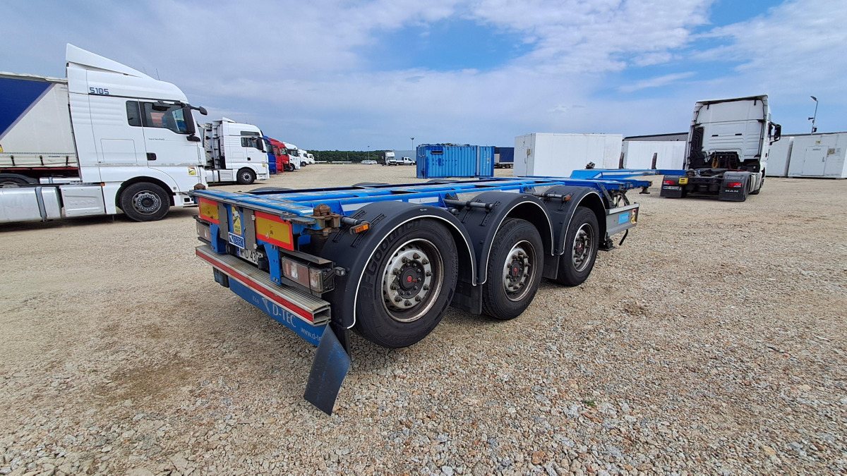 D-TEC FLEXITRAILER POD KONTENERY - Прицеп-контейнеровоз/ Сменный кузов: фото 5 D-TEC FLEXITRAILER POD KONTENERY - Прицеп-контейнеровоз/ Сменный кузов: фото 5