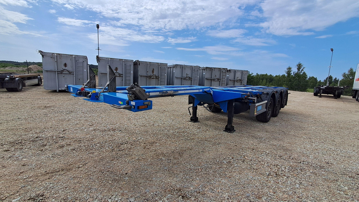 D-TEC FLEXITRAILER POD KONTENERY - Прицеп-контейнеровоз/ Сменный кузов: фото 3 D-TEC FLEXITRAILER POD KONTENERY - Прицеп-контейнеровоз/ Сменный кузов: фото 3