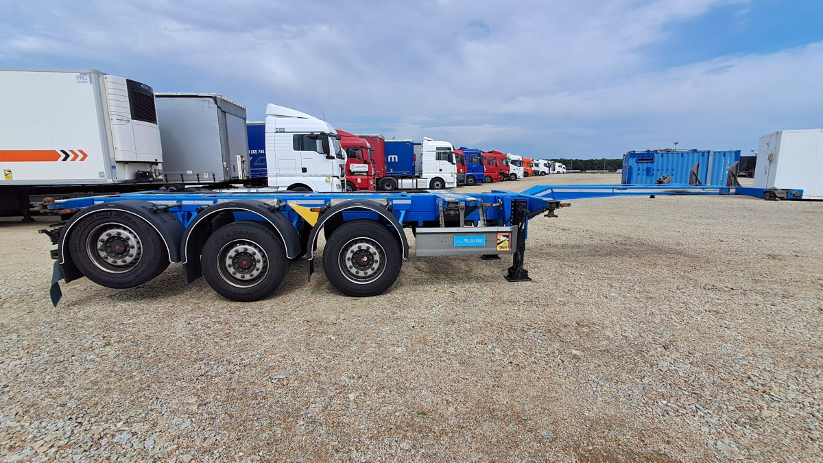 D-TEC FLEXITRAILER POD KONTENERY - Прицеп-контейнеровоз/ Сменный кузов: фото 4 D-TEC FLEXITRAILER POD KONTENERY - Прицеп-контейнеровоз/ Сменный кузов: фото 4