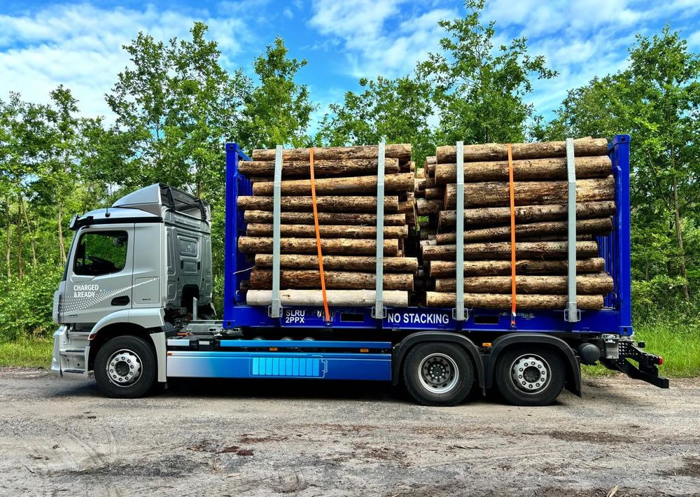 Mercedes-Benz eActros 400 6x2 BDF Elektryczny - Лесовоз, Электрогрузовик: фото 3 Mercedes-Benz eActros 400 6x2 BDF Elektryczny - Лесовоз, Электрогрузовик: фото 3