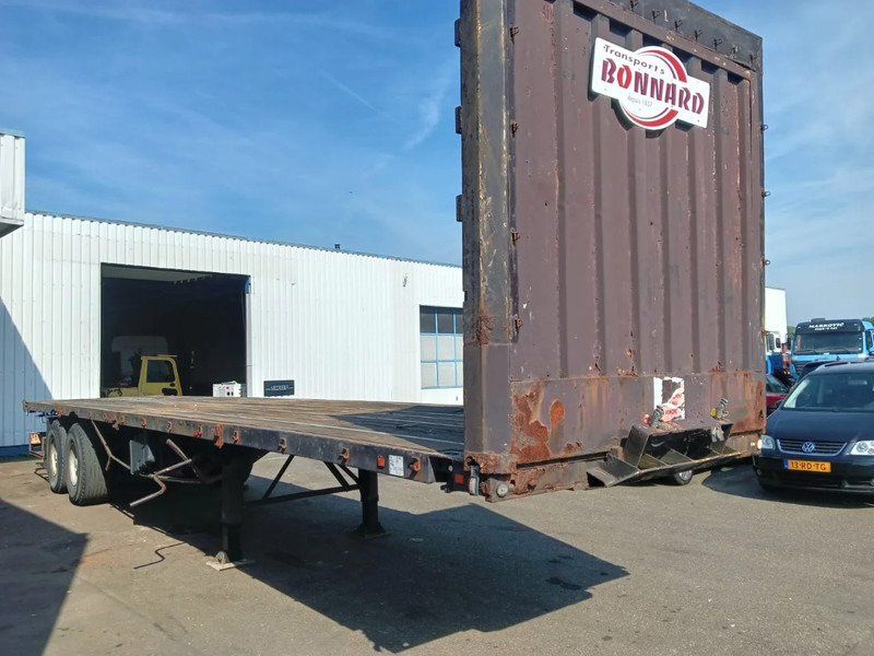 Fruehauf 2 Axle Fruehauf , Flat trailer , Drum Brakes - Полуприцеп бортовой/ Платформа: фото 4 Fruehauf 2 Axle Fruehauf , Flat trailer , Drum Brakes - Полуприцеп бортовой/ Платформа: фото 4