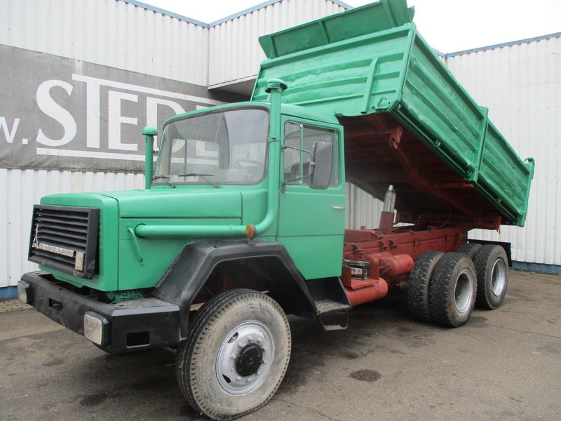 Iveco Magirus Deutz 256 , 6x6 , V8 , ZF Manual , 3way tipper , Spring suspension - Самосвал: фото 1 Iveco Magirus Deutz 256 , 6x6 , V8 , ZF Manual , 3way tipper , Spring suspension - Самосвал: фото 1