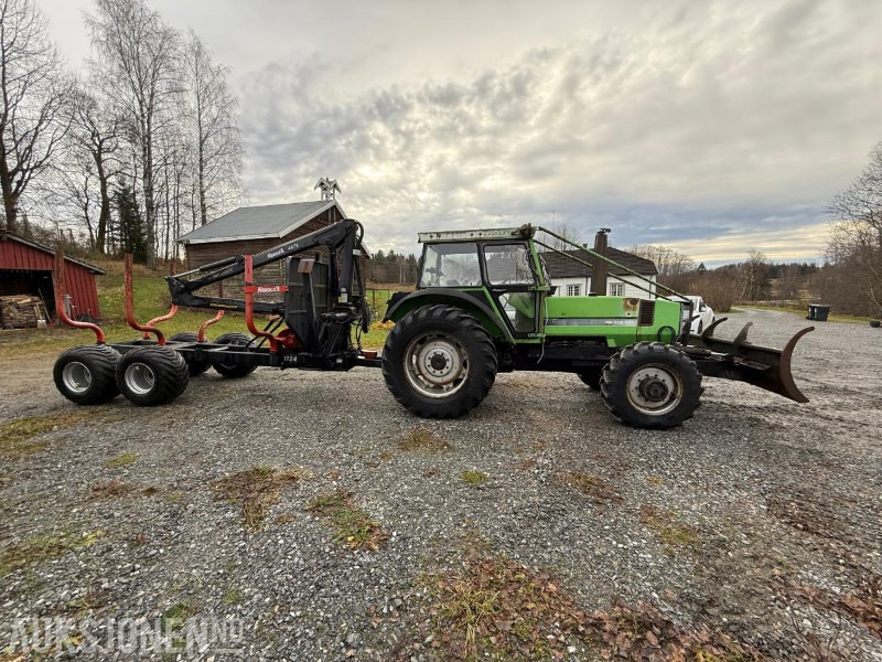 1981 Deutz DX 110A m/ tømmerhenger - Трактор: фото 4 1981 Deutz DX 110A m/ tømmerhenger - Трактор: фото 4